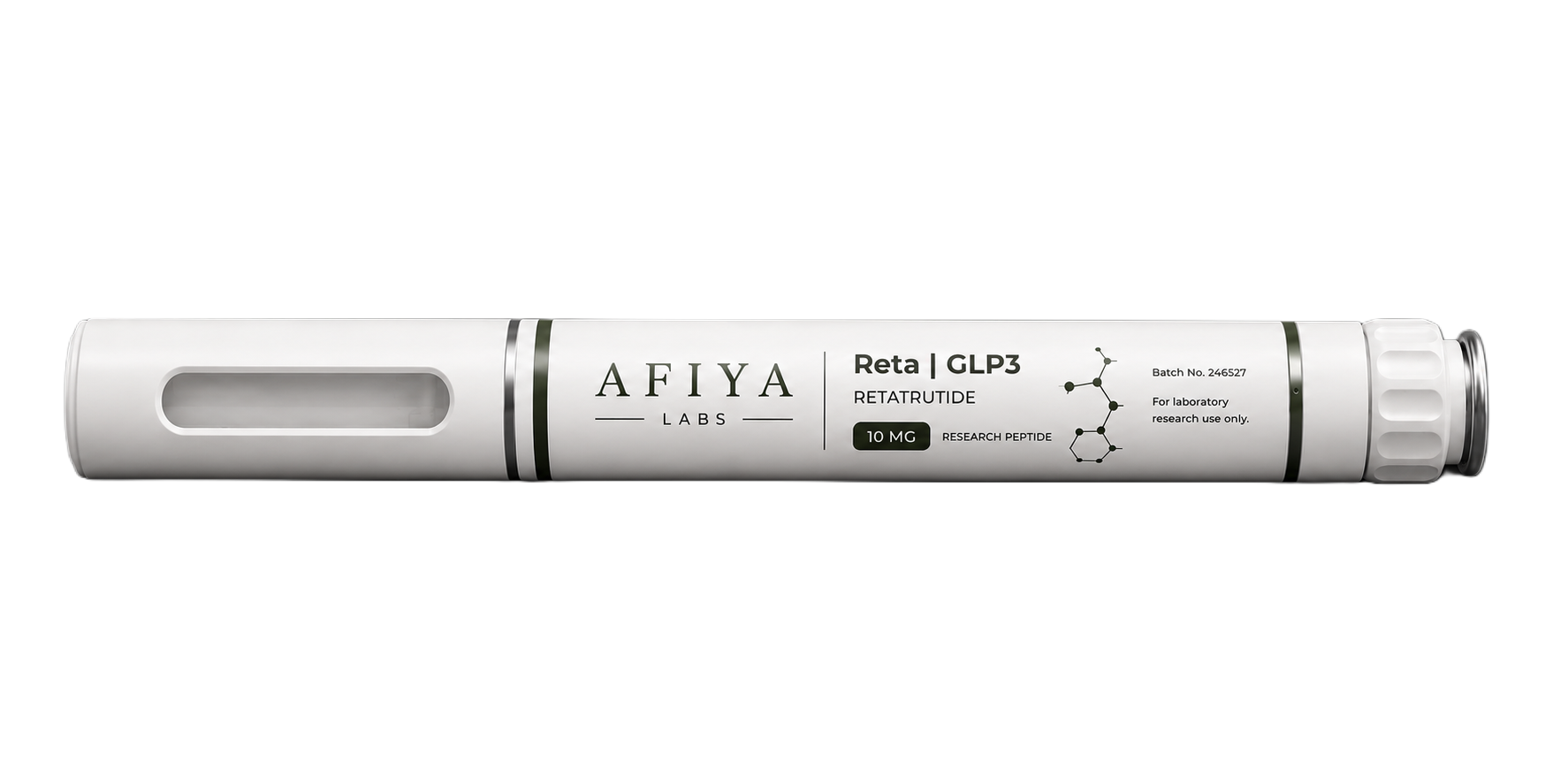 Afiya Labs pre-filled research peptide pen